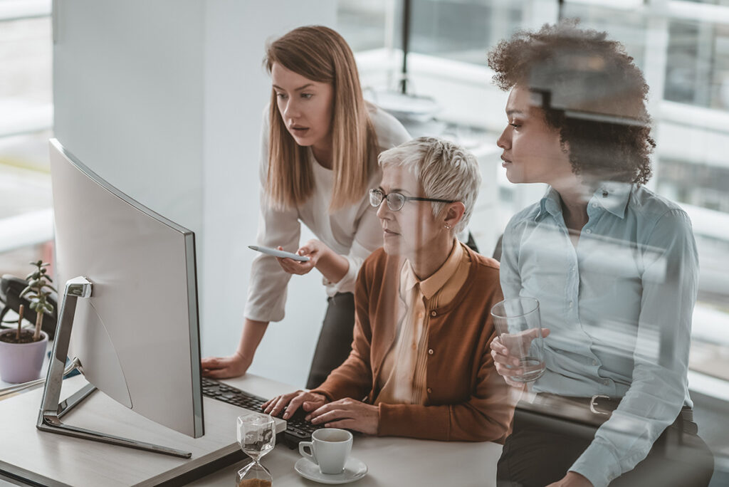 Team business meeting