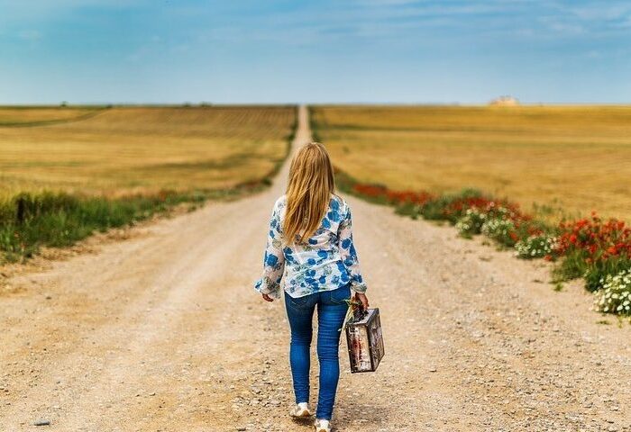 girl walking pre pack administration