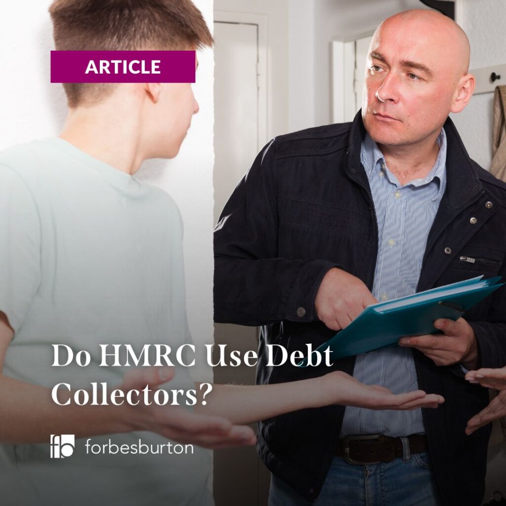 debt collector at the door for HMRC