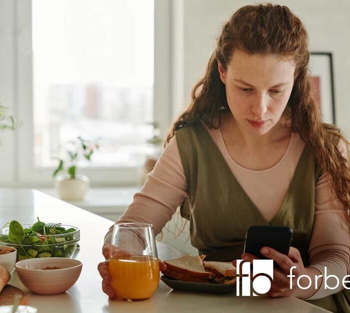 Woman Looking Rising Inflation and Business Costs