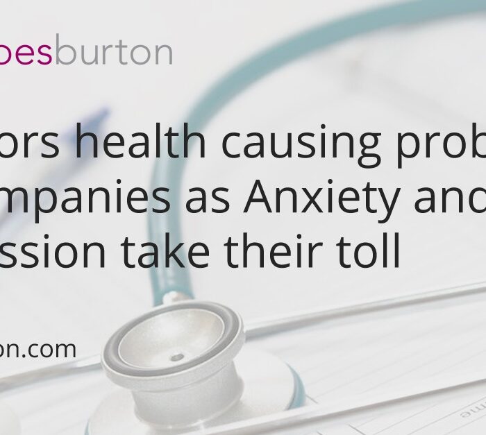 Directors health takes toll on their companies