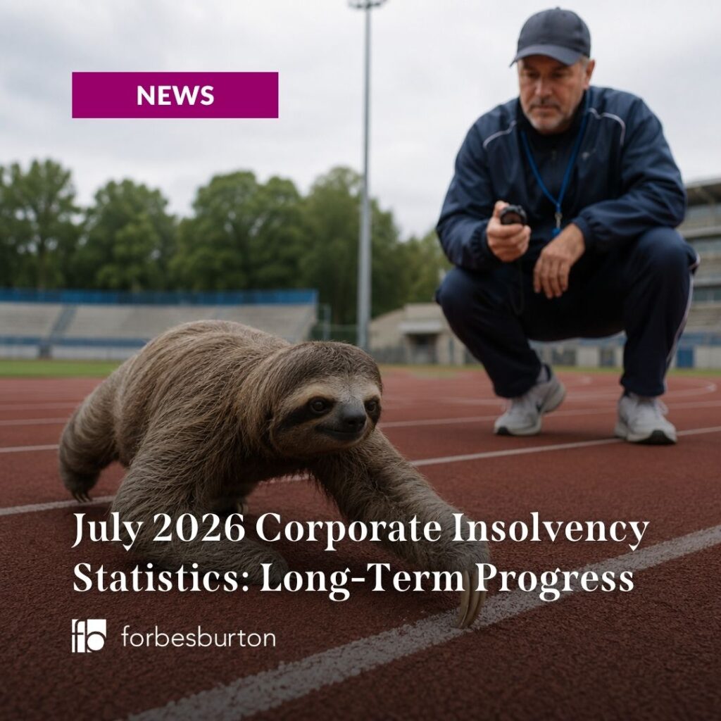 coach timing a sloth on an athletics track
