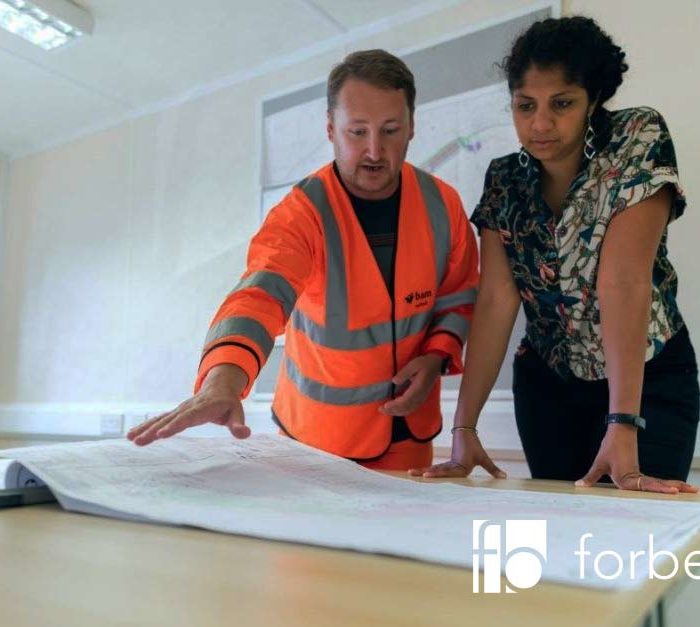 people discussing how to rebuild business