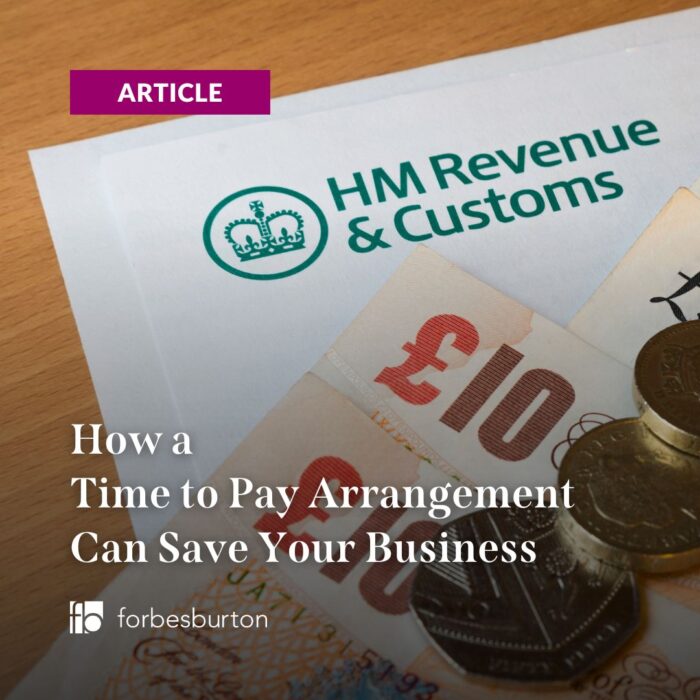 HMRC letter that maybe requires an HMRC payment plan